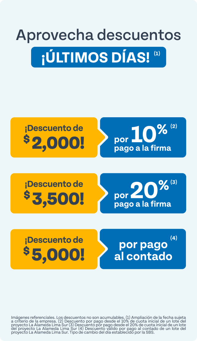 Lotes en chilca