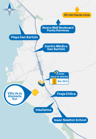 Villas de la alameda sur Chilca